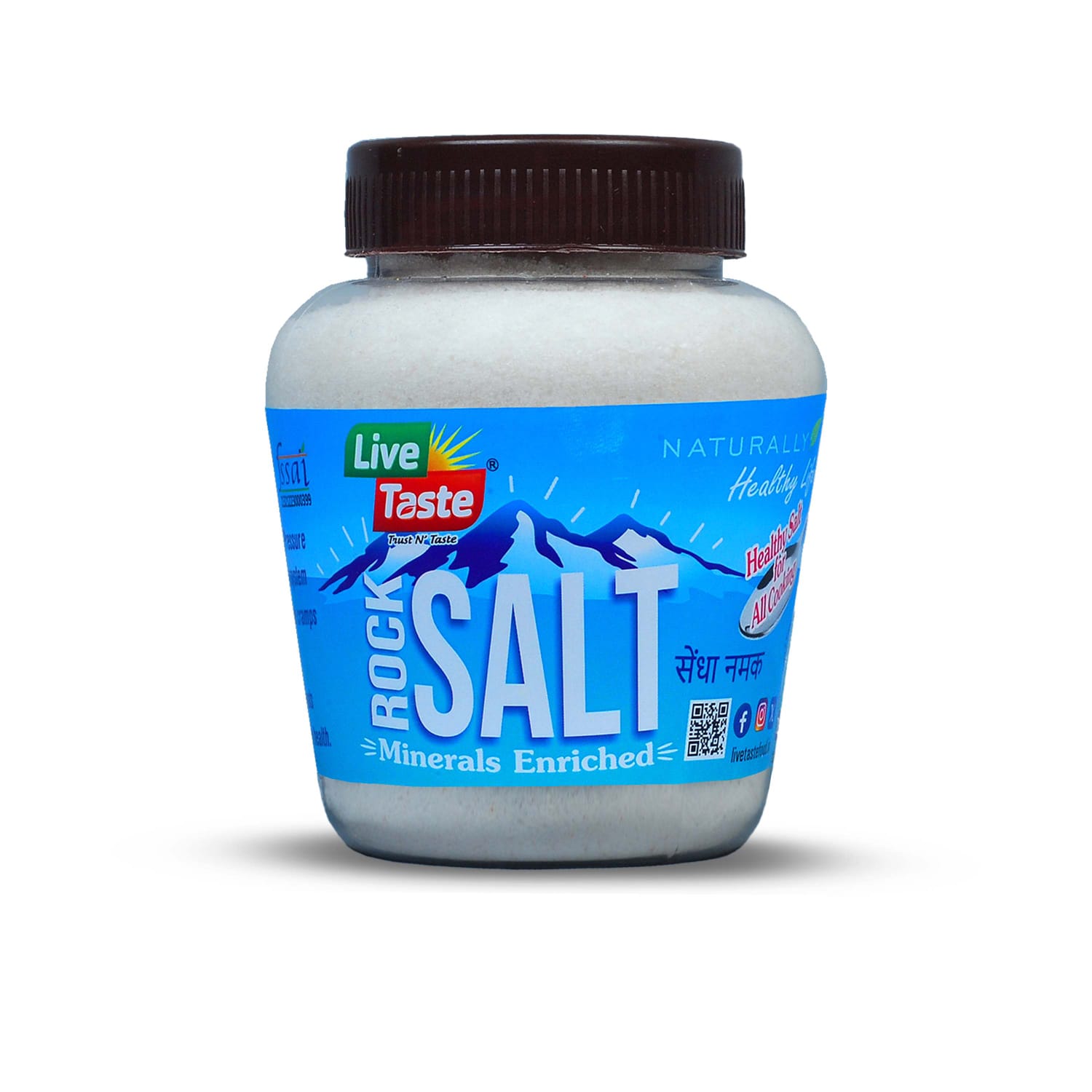 Live Taste Minerals Enriched Rock Salt