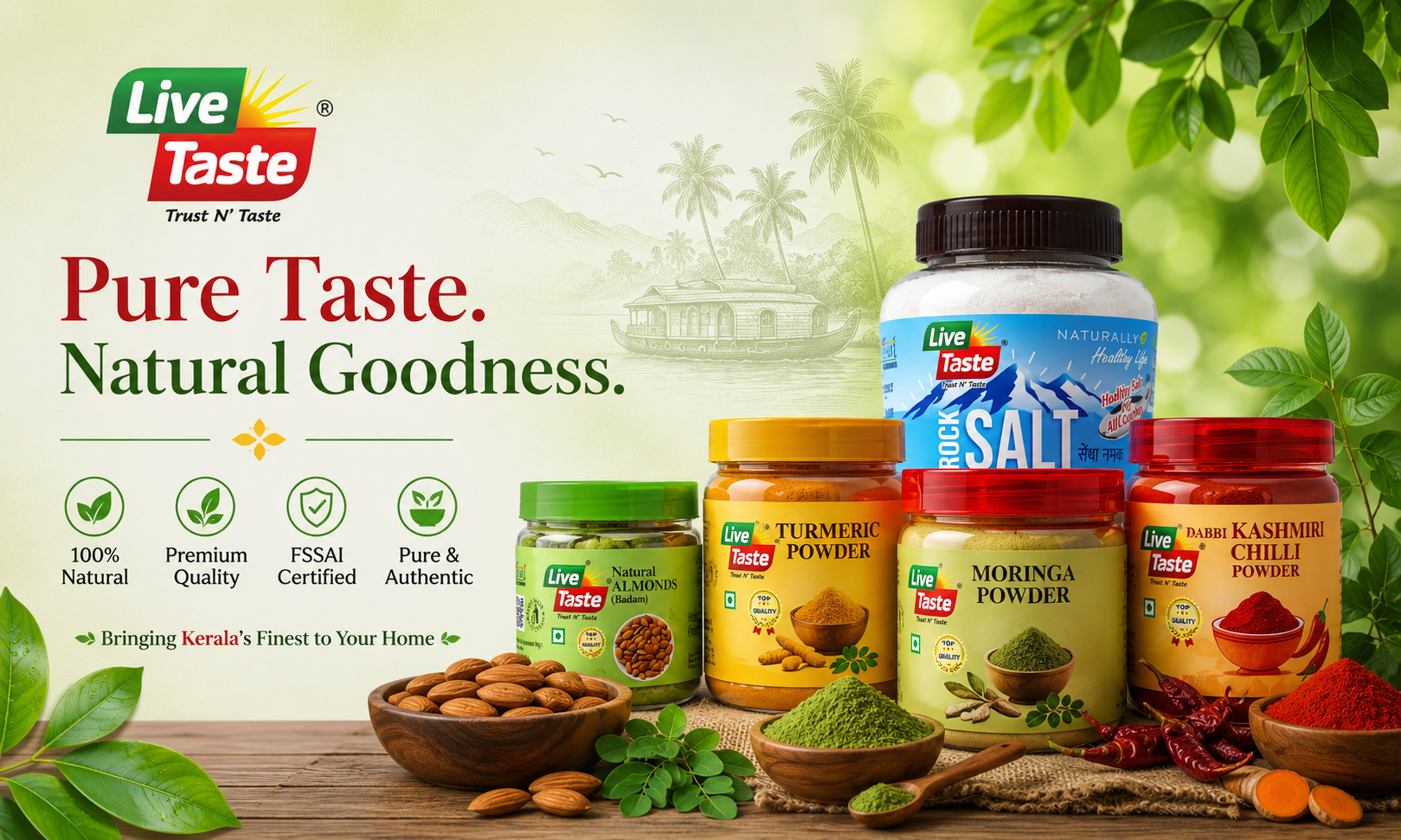 Authentic Spices from Kerala